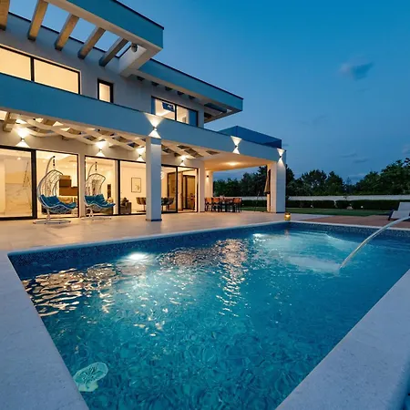 Willa Contemporary Zadar Villa 4 Bedrooms Villa Barako Prestige Private Heated Pool Air-Conditioning Zaton