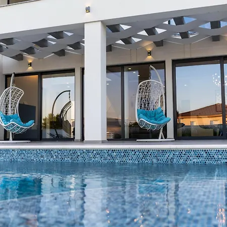 Contemporary Zadar Villa 4 Bedrooms Villa Barako Prestige Private Heated Pool Air-Conditioning Zaton