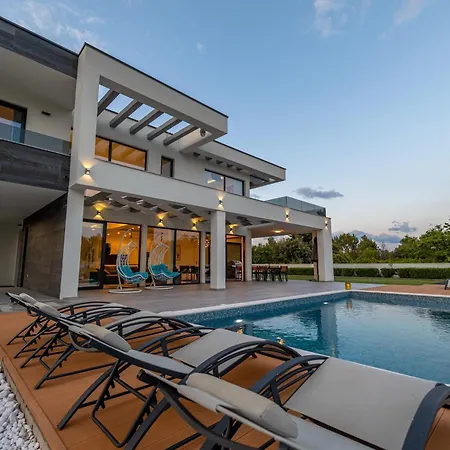 Contemporary Zadar Villa 4 Bedrooms Villa Barako Prestige Private Heated Pool Air-Conditioning Zaton Willa *