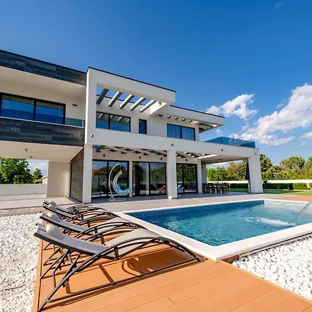 Willa Contemporary Zadar Villa 4 Bedrooms Villa Barako Prestige Private Heated Pool Air-Conditioning Zaton Nin