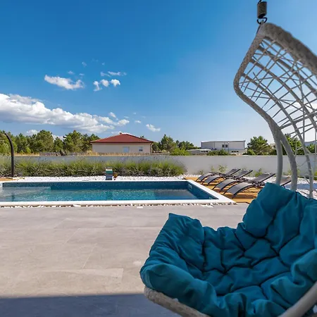Contemporary Zadar Villa 4 Bedrooms Villa Barako Prestige Private Heated Pool Air-Conditioning Zaton * Nin
