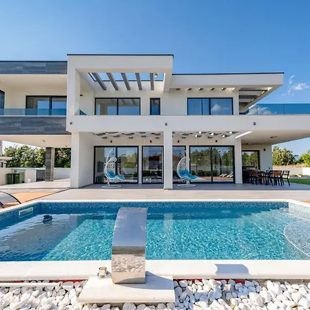 Willa Contemporary Zadar Villa 4 Bedrooms Villa Barako Prestige Private Heated Pool Air-Conditioning Zaton *