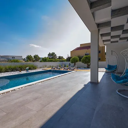 Contemporary Zadar Villa 4 Bedrooms Villa Barako Prestige Private Heated Pool Air-Conditioning Zaton Willa