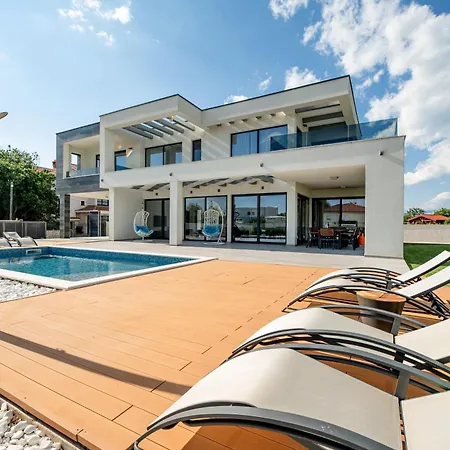 Willa Contemporary Zadar Villa 4 Bedrooms Villa Barako Prestige Private Heated Pool Air-Conditioning Zaton *