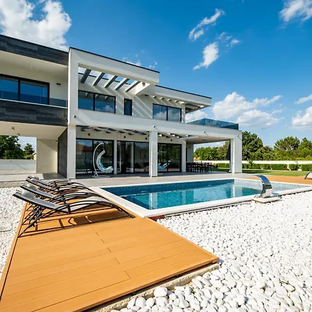 Contemporary Zadar Villa 4 Bedrooms Villa Barako Prestige Private Heated Pool Air-Conditioning Zaton Willa *