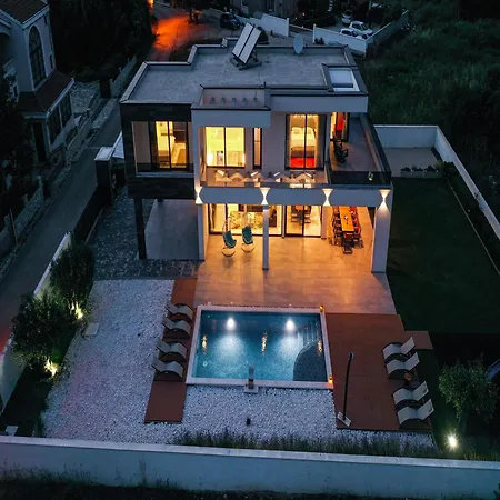 Willa Contemporary Zadar Villa 4 Bedrooms Villa Barako Prestige Private Heated Pool Air-Conditioning Zaton