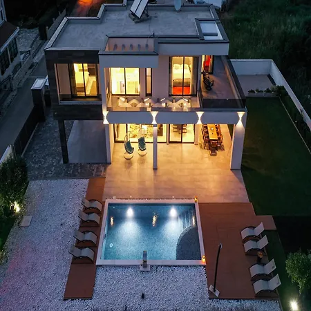 Willa Contemporary Zadar Villa 4 Bedrooms Villa Barako Prestige Private Heated Pool Air-Conditioning Zaton Nin