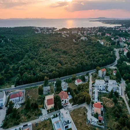 Villa Contemporary Zadar 4 Bedrooms Barako Prestige Private Heated Pool Air-conditioning Zaton Nin