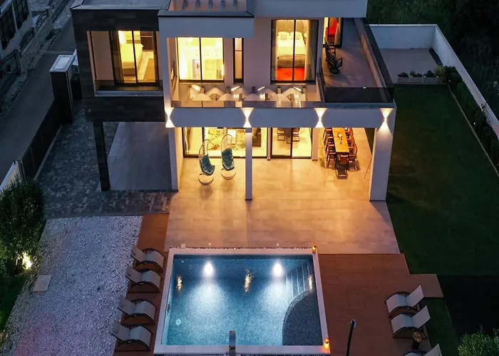 Villa Contemporary Zadar 4 Bedrooms Barako Prestige Private Heated *
